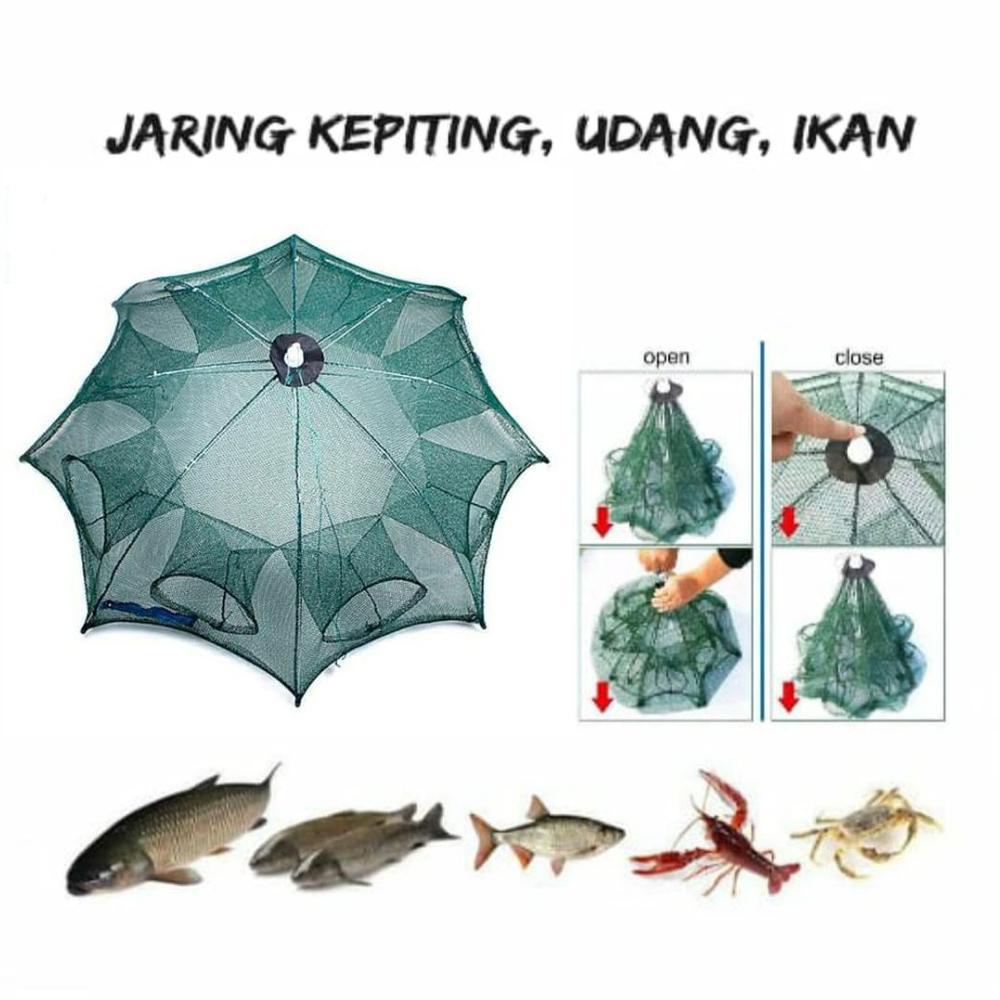 Jaring Payung Ikan Udang Kepiting