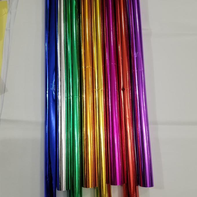 [25 Lembar] Kertas Manila Kilat / Kertas Timah / Kertas Mas Campur Warna