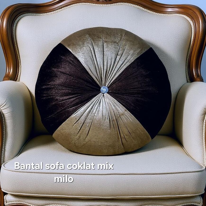 Bantal Sofa Bulat/Bantal Bulat Kombinasi D 40Cm/Bantal Sofa/Bantal Maroko/Bantal Kursi