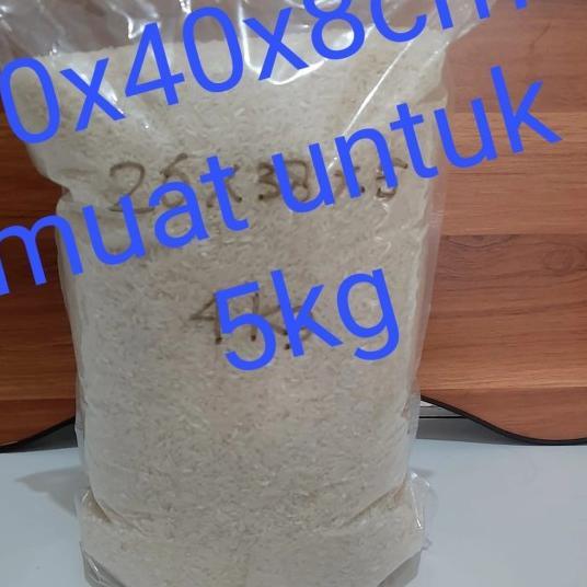 Standing Pouch Plastik Ziplock 30X40 Plastik Klip Berdiri Transparan