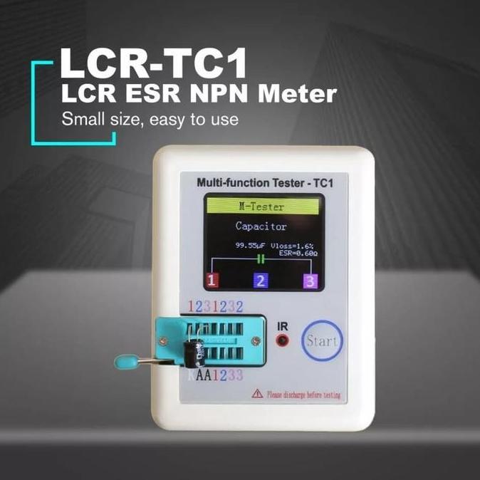 Lcr Tc1 Tft Backlight Transistor Tester Diode Triode Meter Npn Pnp Esr