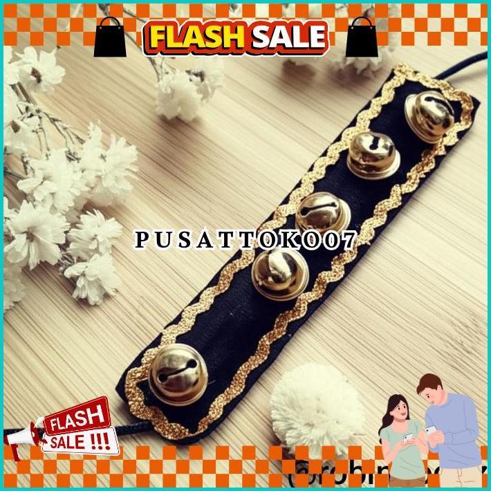 KLINTING GONGSENG Klintingan Kerincingan Gelang Kaki Doraemon Gongseng Karnaval