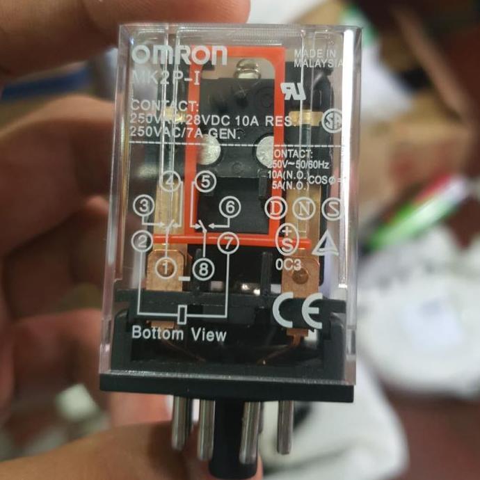 Pylo- Relay Omron Mk2P 8P / Omron Relay Mk-2P 8 Pin
