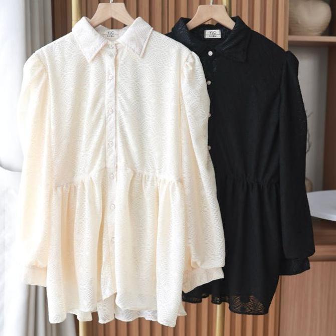 ESTHER BABYDOLL PUFF BLOUSE - FULL FURING