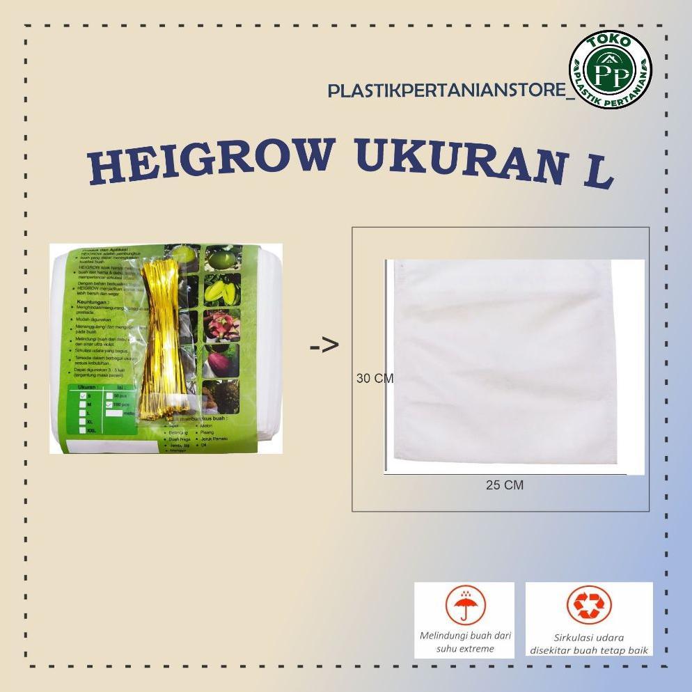 HEIGROW FRUIT COVER UKURAN L