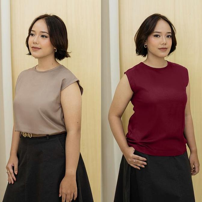 Atala | Clean Top Sleeveless | Shirt Wanita