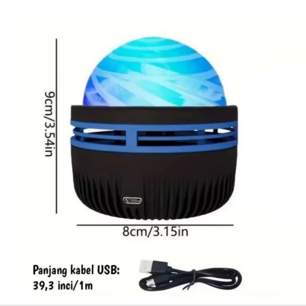 BIG SALE lampu proyektor aurora  mini  lamp lampu galaksi aurora mini lampu tidur aurora  Q6