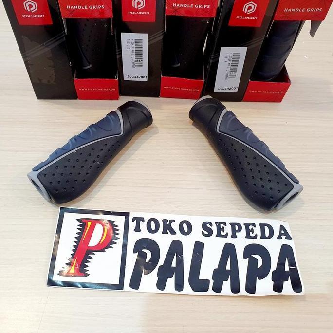 Handgrip Sepeda Polygon Comfort Handle Grip Empuk