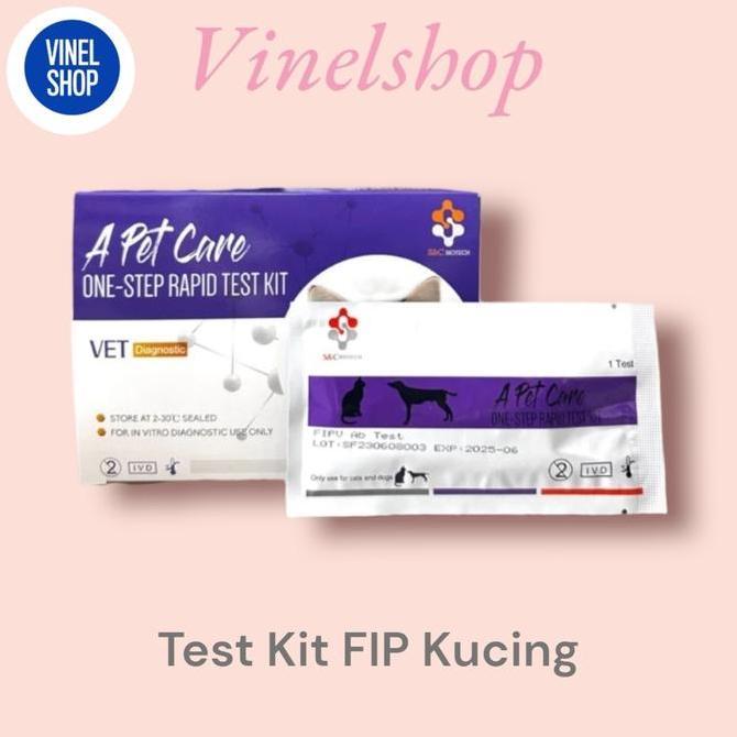 PET CARE TEST KIT FIP KUCING