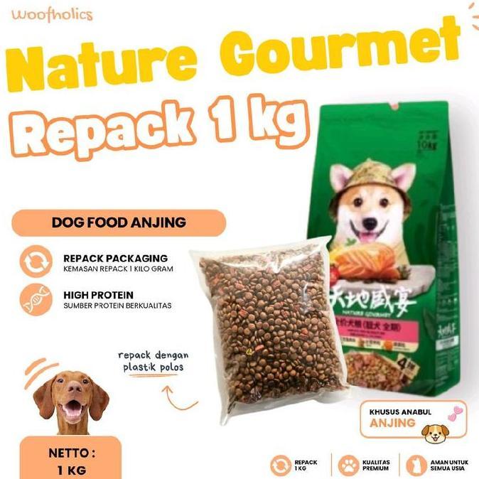 Nature Gourmet Salmon Dog Food / Makanan Anjing / Dog Food