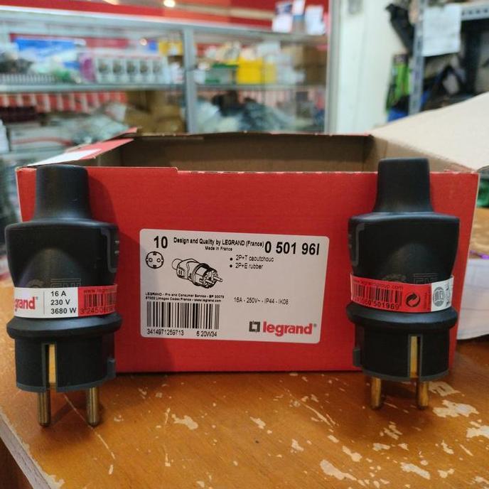 Steker Karet Legrand Colokan Listrik Rubber Legrand Colokan Tusuk 2pin