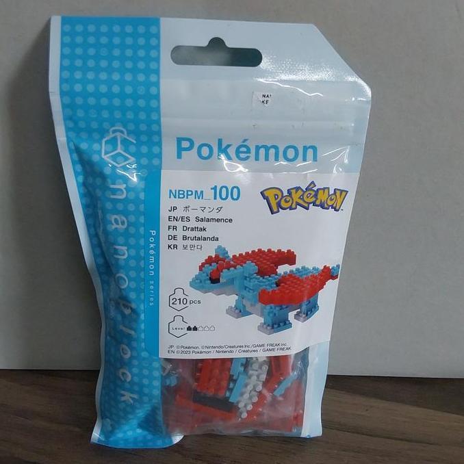 Promo NANOBLOCK 100 POKEMON BOHMANDER 210PCS 22746 [ORIGINAL NANOBLOCK] Diskon