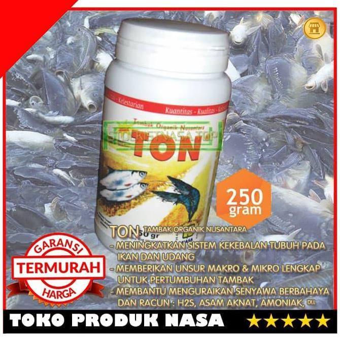 TON NASA PUPUK ORGANIK SOLUSI NUTRISI TAMBAK PERIKANAN DAN UDANG