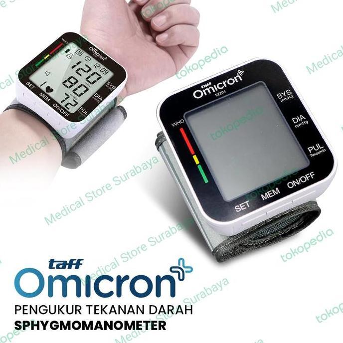 Tensimeter Digital Wrist Omicron RZ204 Pergelangan Tangan