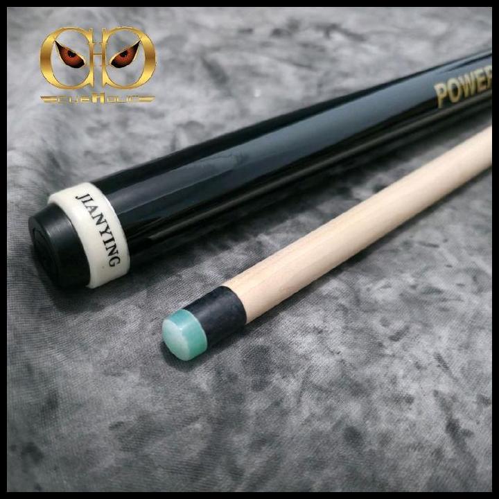 Terbaru Jianying Power Break Ii - Break Jump Cue - Black - Wrapless