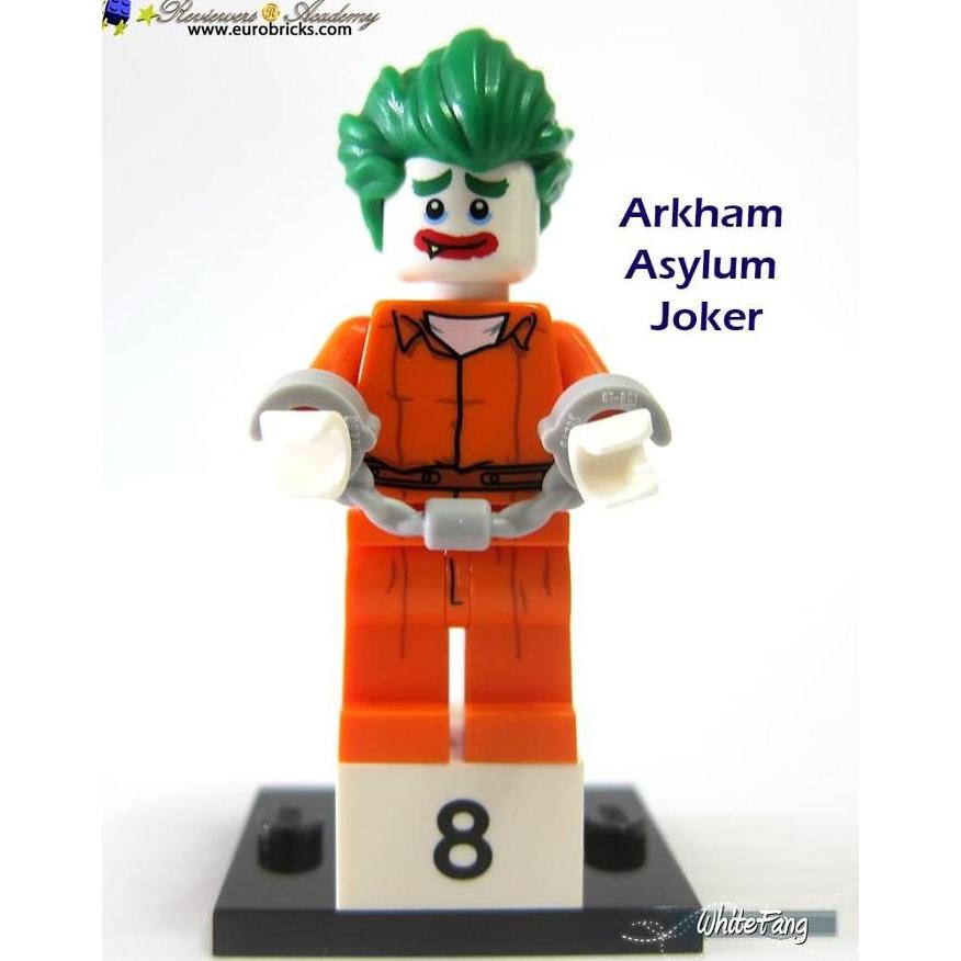 Promo LEGO Minifigures Series Batman Movie-Arkham Asylum Joker Minifigure #8 Diskon