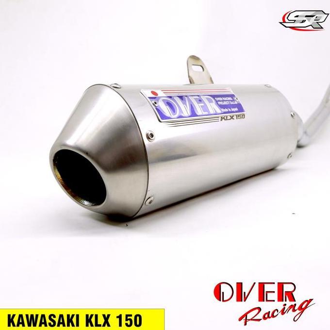 KNALPOT OVER RACING KAWASAKI KLX150 FULLSYSTEM