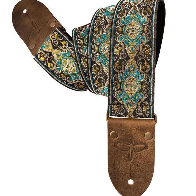 Prs Deluxe 2 Retro Guitar Guitar Strap Teal