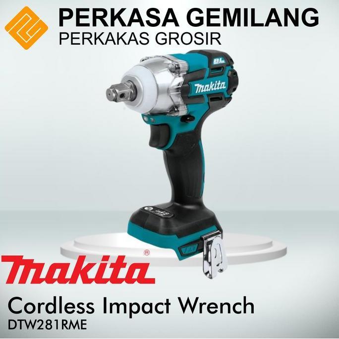 VIRALL MAKITA DTW281RME MESIN BOR CORDLESS IMPACT WRENCH CORDLESS MAKITA DTW 281 RME BUKA BAUT 18VOL