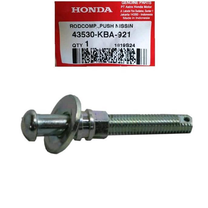 43530-Kba-921 Stut Master Rem Belakang Push Rod Comp New Cb150R Led Cb150X Tiger Revo Cs1 Supra X 12
