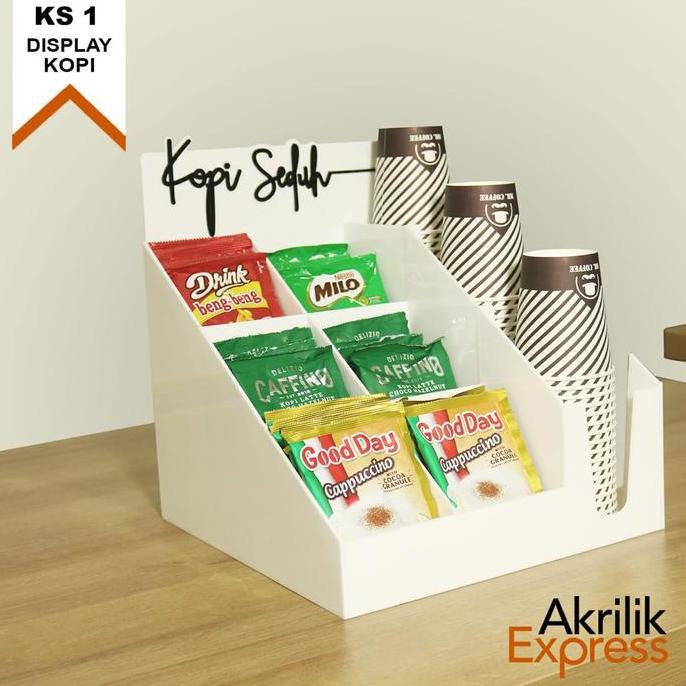 Tempat kopi / display cup / cup organizer
