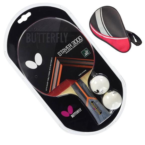 Bet Tenis Meja Pingpong Butterfly Stayer 3000