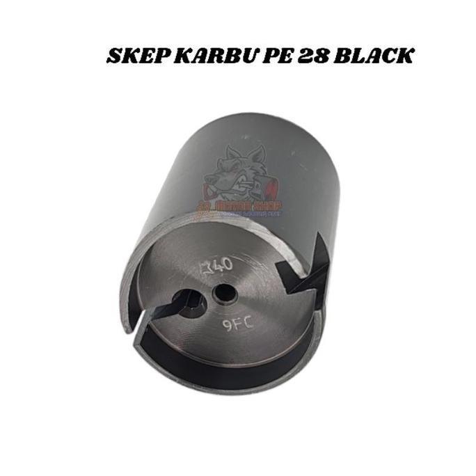 Promo 1 SKEP KARBU PE 24 26 28 - PE28 BLACK HITAM -  SKEP PISTON KARBURATOR PE28 PE 24 PE 26 BLACK D
