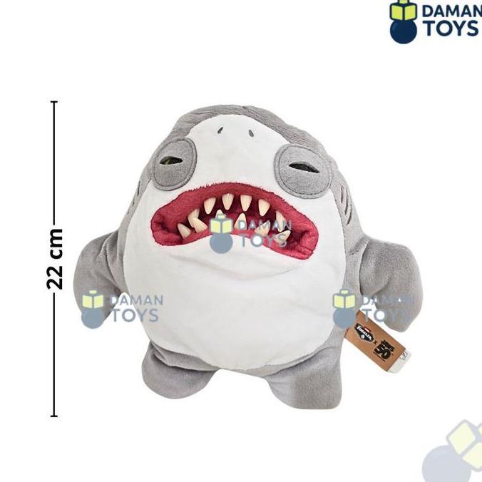 Best Seller Boneka Fuggler Great White Shark Funny Ugly Monster The Jaws 50th Berkualitas 100% origi
