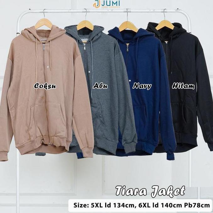Jaket Jumbo Fleece Tebal LD 130 140 cm | Tiara Jaket by JUMI jaket  uv