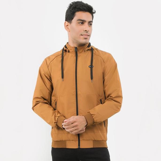 Cressida The Next Level Jaket Hodie Windbreaker Kuning Pria RB133K