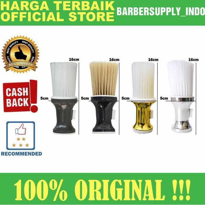 Will- Kuas Barber Isi Bedak / Kuas Barber / Barber Brush