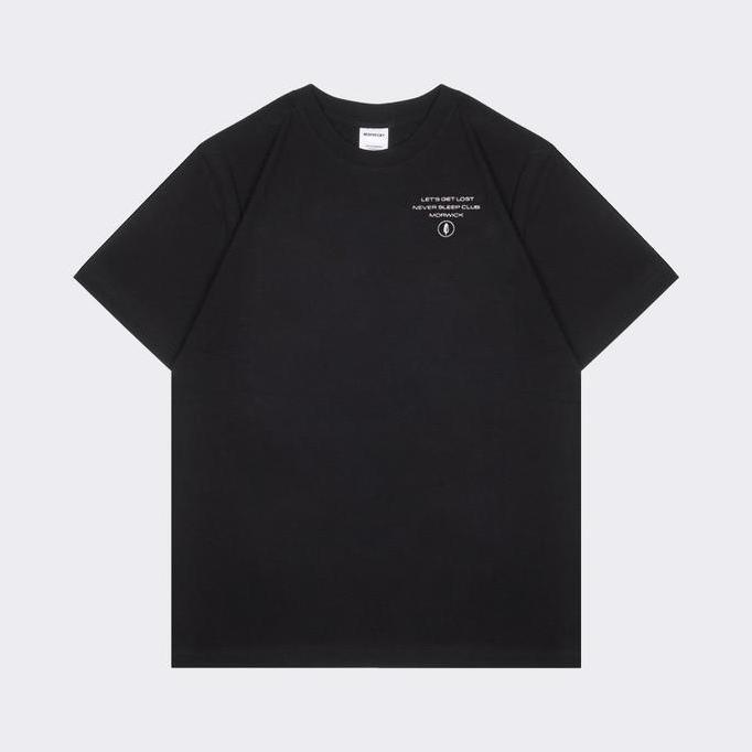 MORWICK - Kaos Short Sleeve Lengan Pendek Pria - Get Lost - Hitam