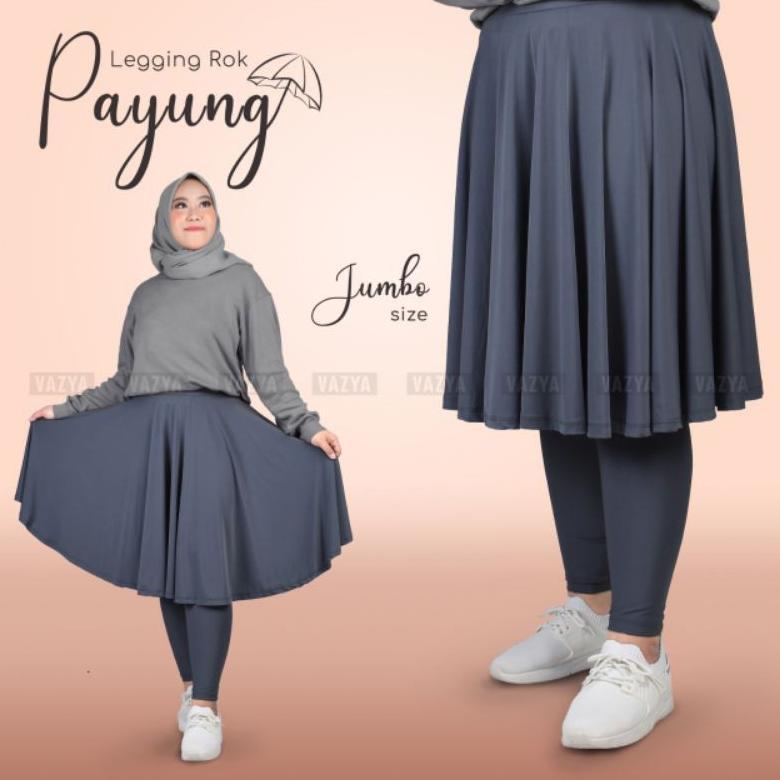 RECOMMENDED Leging Rok Swing Olahraga /Legging / Leging Rok Payung Jumbo KEKINIAN