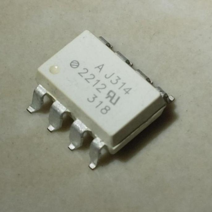 AJ314 SOP-8 SMD TEMPEL J314 HCPL-J314-000E BROADCOM IC AVAGO HIGH SPEED OPTOCOUPLER CHIP 0.4A IGBT G