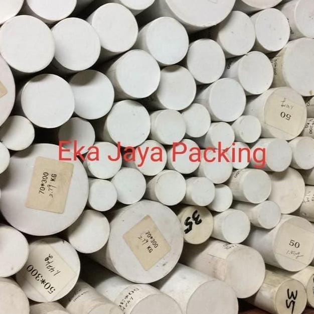 PTFE Teflon Glass 25% Rod 60mm
