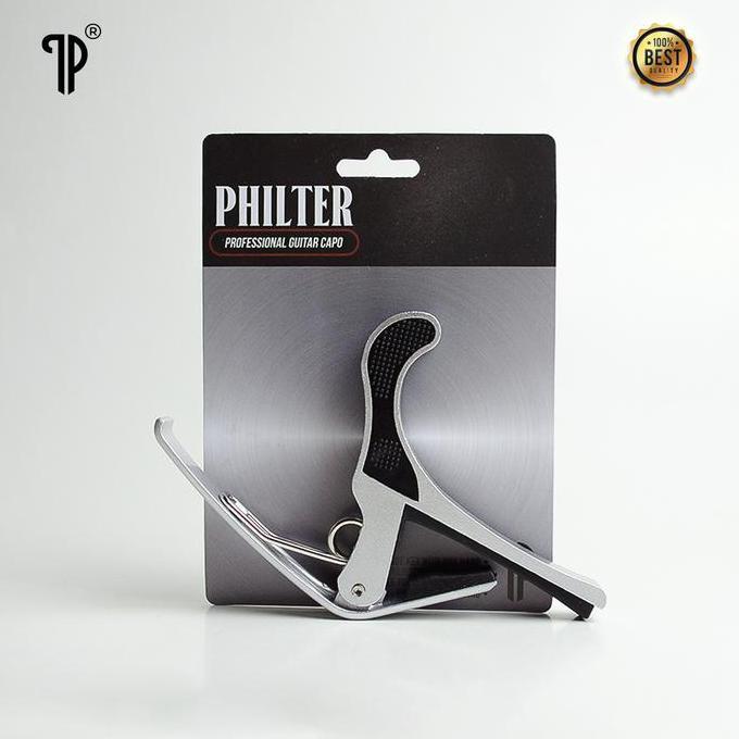 Penjepit Gitar Capo Gitar Bahan Besi Philter Original Professional Capo