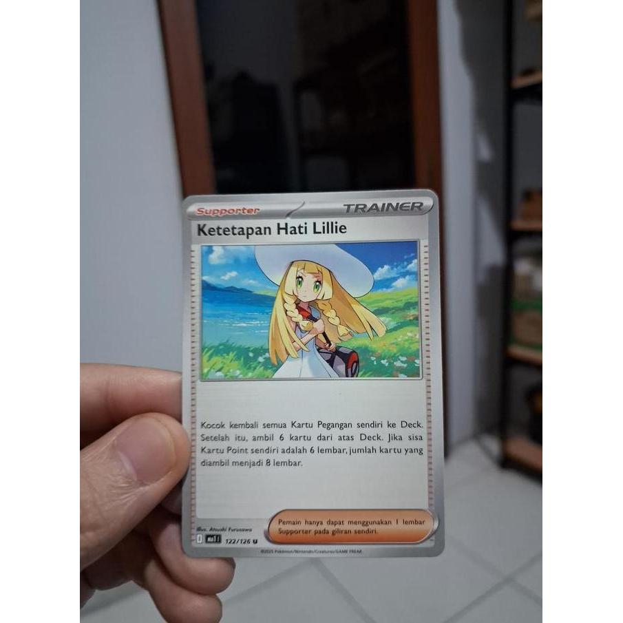 KETETAPAN HATI LILLIE  POKEMON TCG INDONESIA