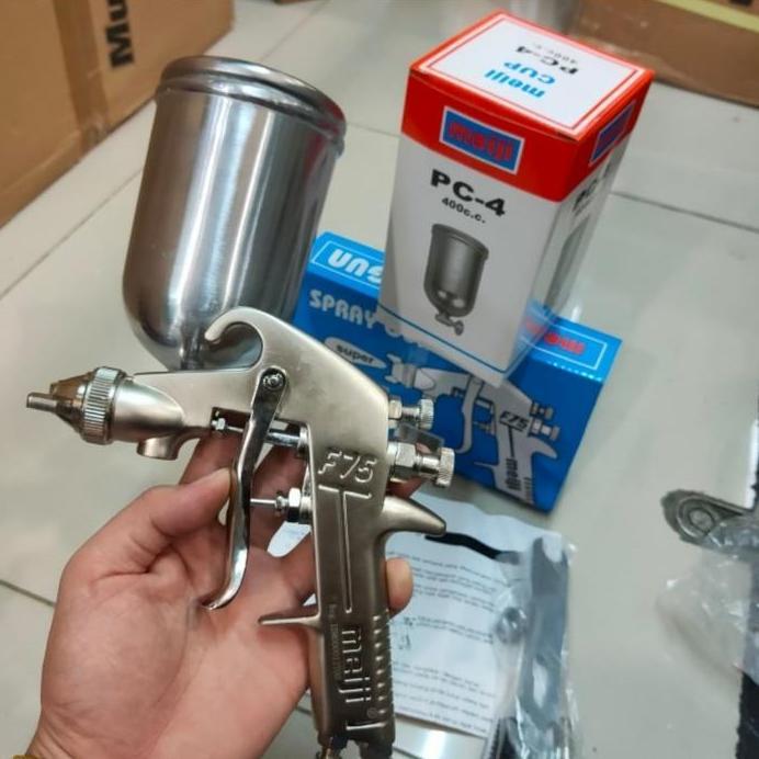 SPRAY GUN MEIJI F75 TABUNG ATAS SPET CAT MEIJI F 75 TABUNG ATAS