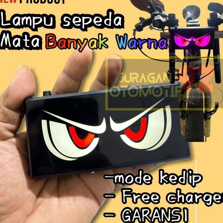 Lampu Sepeda Aksesoris Sepeda Bmx Mata Kelap Kelip
