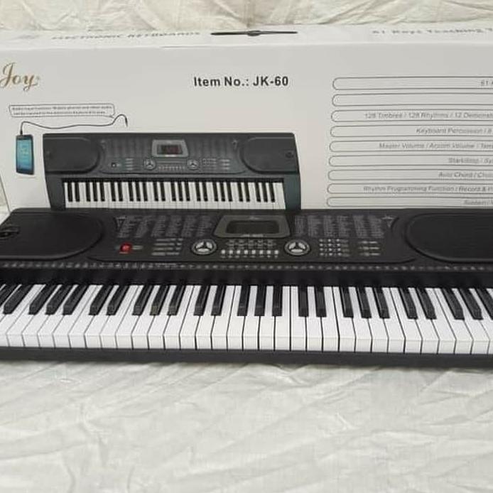 Keyboard PIANO JOY JK 60 ORGAN PROMO MURAH COCOK UNTUK PEMULA ORIGINAL