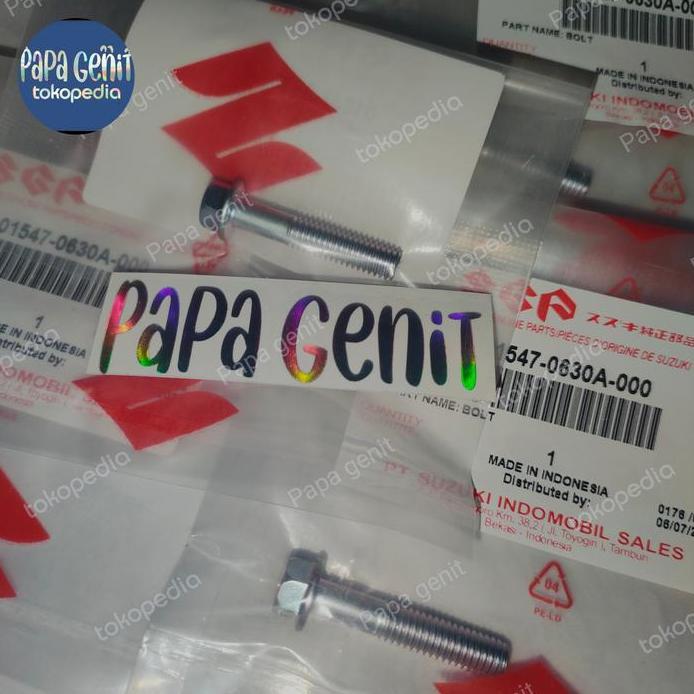 baut sedeng 01547-0630A-000 suzuki original panjang 36 mm pnp baut intake skywave hayate spin dan pn