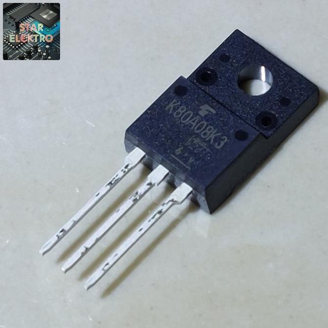 K80A08K3 TO-220F TOSHIBA TK80A08K3 K80A08 80A08 MOSFET 80A 75V TRANSISTOR FET N-CHANNEL SE27
