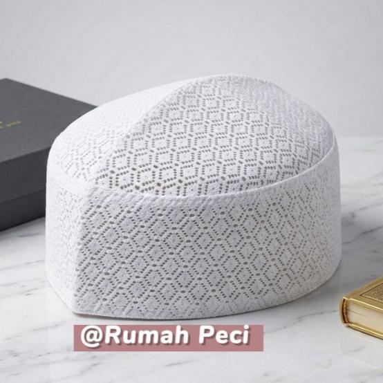 TERBARU PECI SONGKOK KOPIAH ALDANT JARING | PECI JARING | PECI JARING PUTIH DAN HITAM