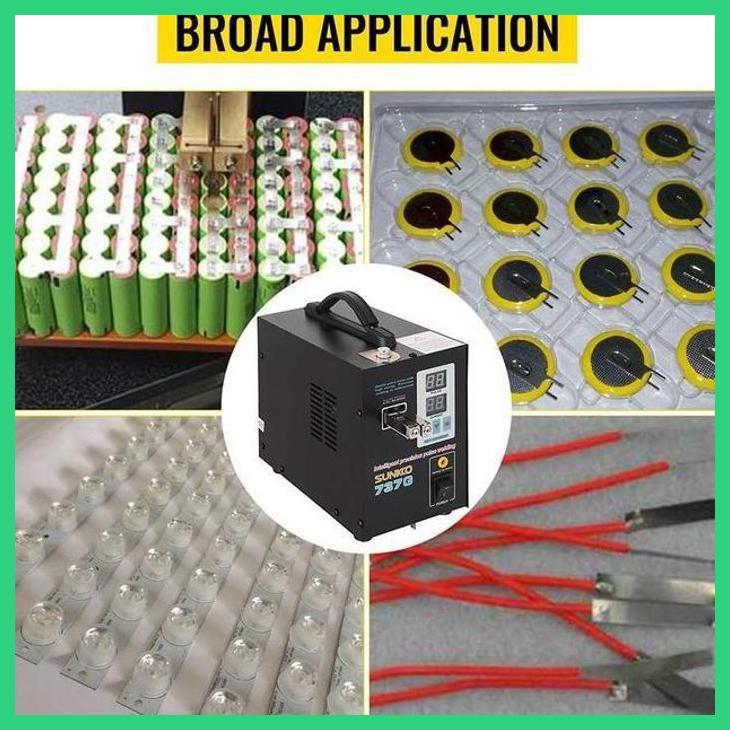 (BULANSABIT) ALAT MESIN LAS PULSE SPOT WELDER WELDING MACHINE - 737G PRIVASI AMAN