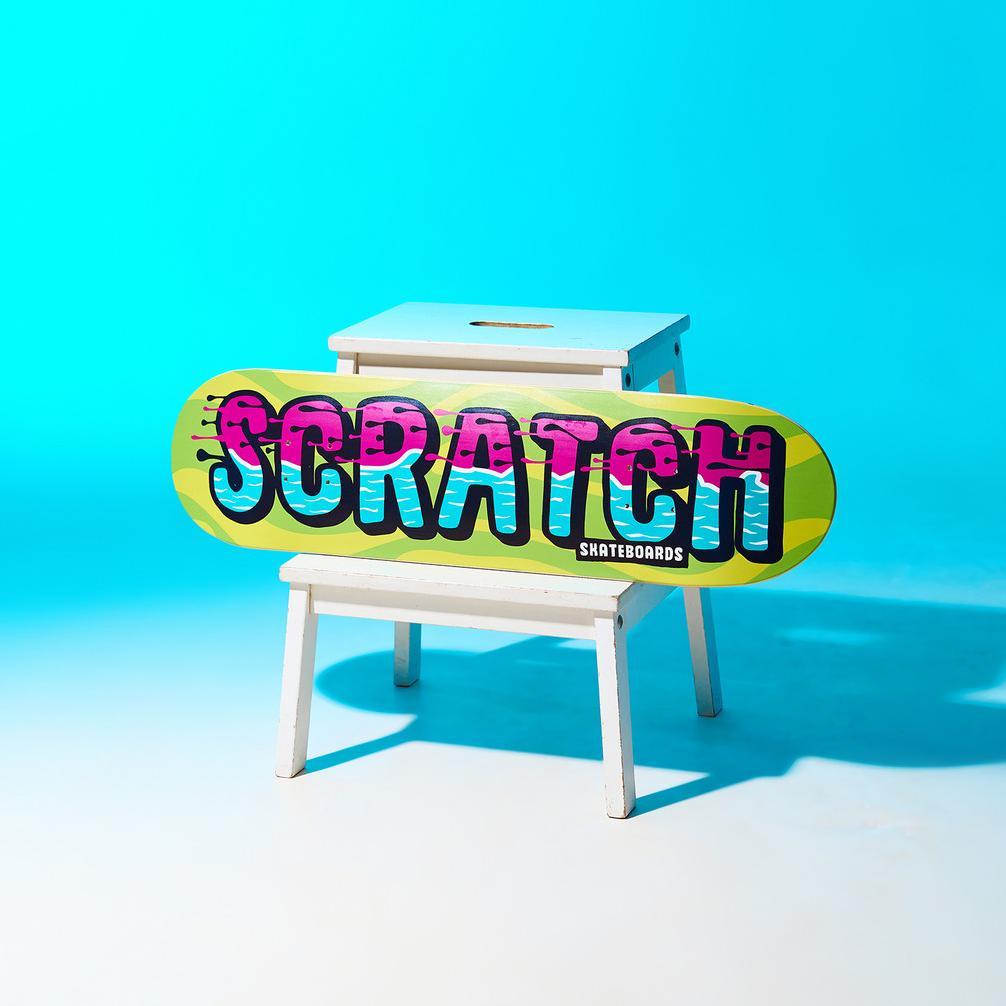 Papan Scratch Skateboard Liquid Series | Skate Deck | Skate Board | Etaks