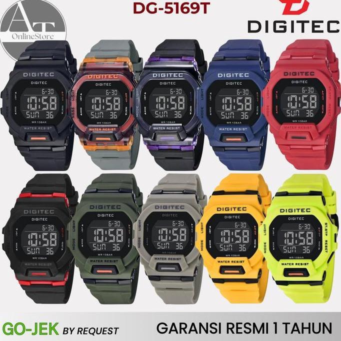 Horfa- Jam Tangan Pria Ditec Dg 5169 / Dg-5169 / Dg5169