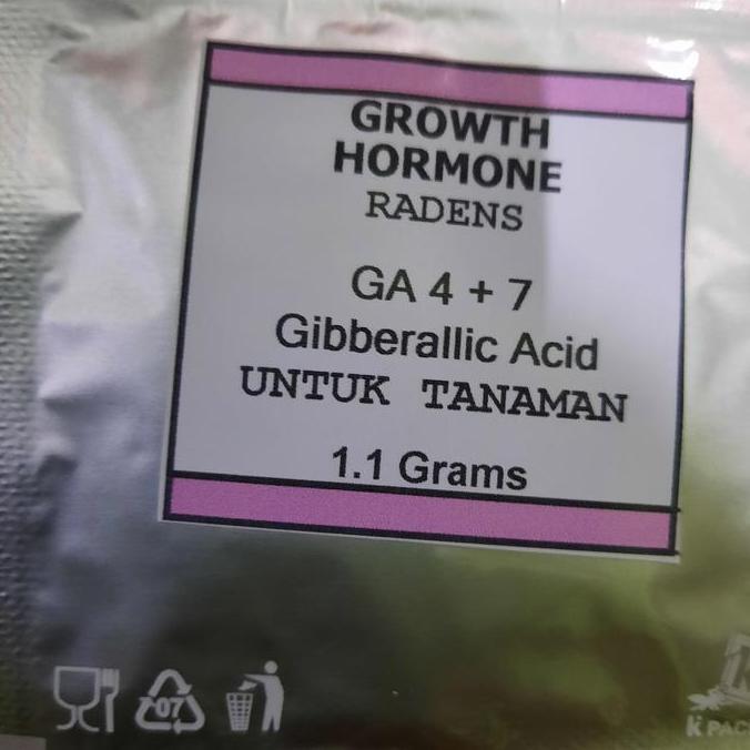 Gard- Ga 4 + 7 Gibberallic Acid Gibberallin Hormon Zpt Pupuk Tanaman