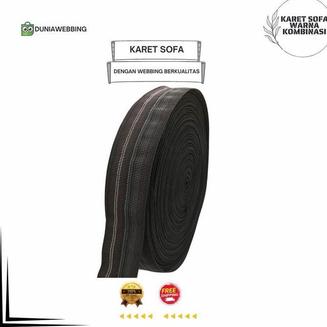 Promo Webbing Karet Sofa Jok Kasur Tali Webing Elastis Karet Sofa