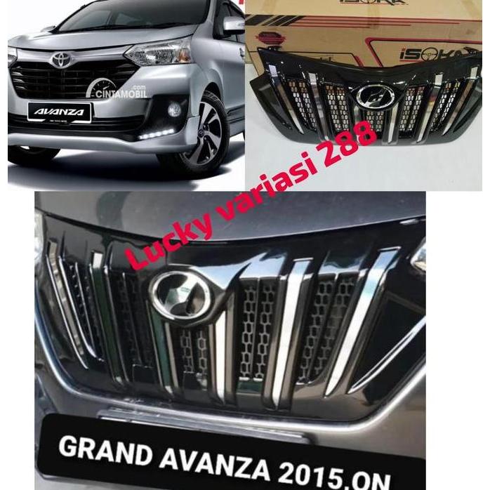 GRILL DEPAN GERIL GRAND AVANZA XENIA 2016 2017 2018 MODEL APOLLO GRILL MODEL ALPHARD GRAND AVANZA BA