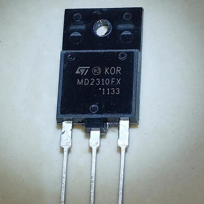 MD2310FX MD2310 MD 2310FX ST KOR TRANSISTOR HORIZONTAL TV TO-3PF NPN SE27
